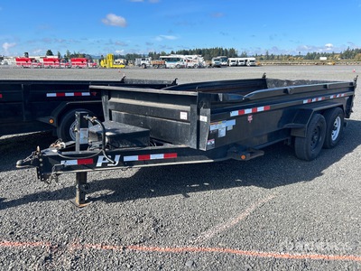 2021 PJ Trailers 16 ft T/A Przyczepa Lekka Wywrotka