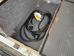 Outside Utilities with Power Cables and Connectors