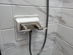 Interior with Shower and Tub Fixtures