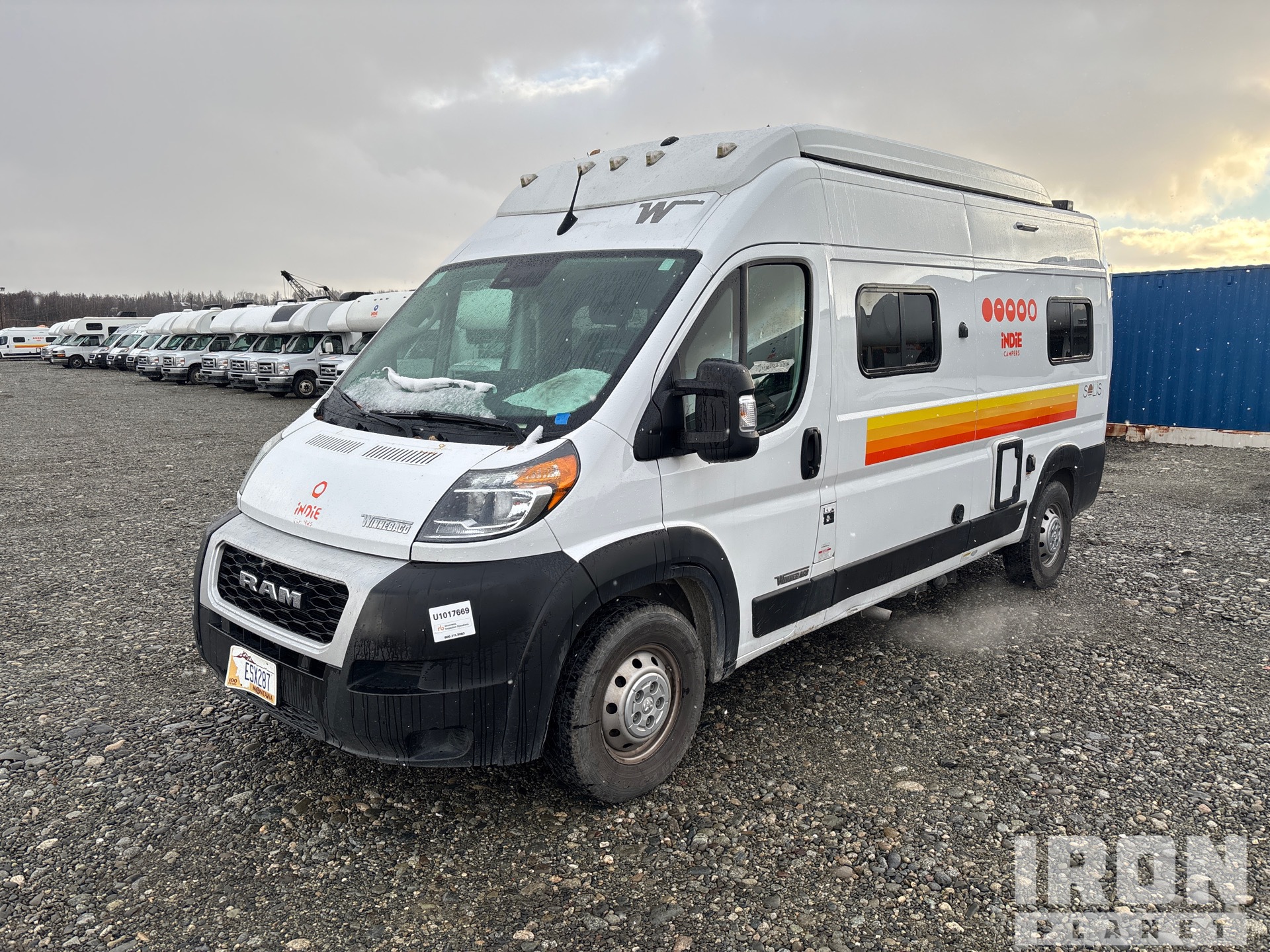 2022 Ram ProMaster 2500 Winnebago Solis 59P Camperized Van