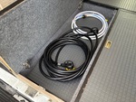 Outside Utilities with Power Cables and Connectors