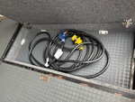 Outside Utilities with Power Cables and Connectors