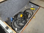 Outside Utilities with Power Cables and Connectors