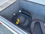Outside Utilities with Power Cables and Connectors