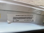 General Appearance with Motor Vehicle Safety Standards Label