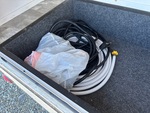 Outside Utilities with Power Cables and Connectors