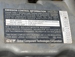 Engine with Emission Label