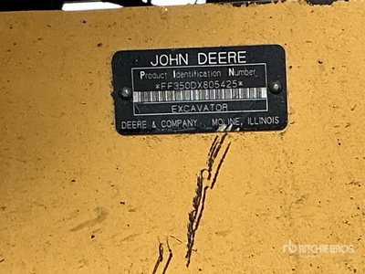 2006 John Deere 350D-LC Tracked Excavator