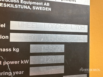 2018 Volvo L70H Pala gommata (Inoperable)
