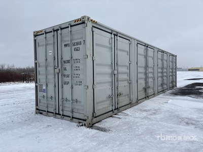 2026 40 ft High Cube Multi-Door Storage Container
