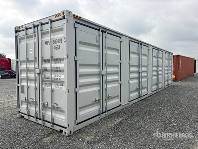 2026 40 ft High Cube Multi-Door 40 Ft One-Way High Cube Storage Container (Unused)