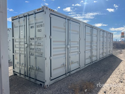 2026 40 ft High Cube Multi-Door Contenedor de almacenamiento