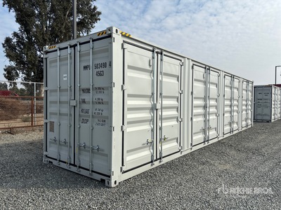 2026 40 ft High Cube Multi-Door Storage Container