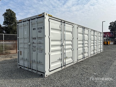 2026 40 ft High Cube Multi-Door Storage Container