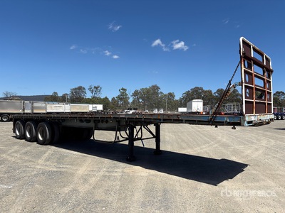 12.5 m Tri/A Flatbed Trailer