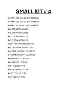 Quantity of Rigging
