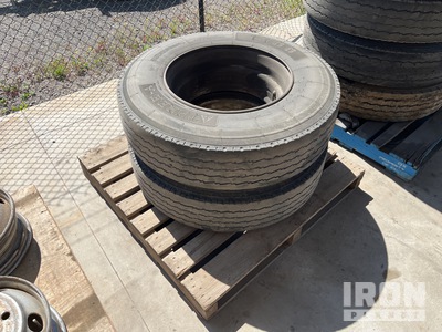 Quantity of (2) 11R22.5 Tires