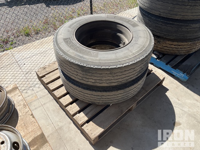 Quantity of (2) 11R22.5 Tires