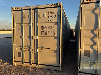 2026 40 ft High Cube Multi-Door Storage Container