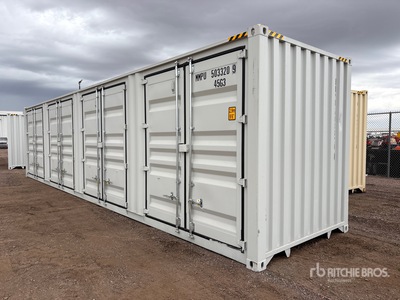 2026 40 ft High Cube Multi-Door Storage Container