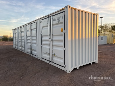 2026 40 ft High Cube Multi-Door Storage Container