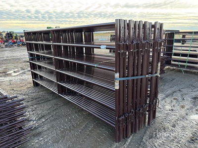 Quantity of (21) 2026 BYT HDALYPNL12 12 ft x 5 ft 10 in Alley Panel para ganado (Unused)