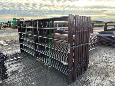 Quantity of (21) 2026 BYT HDALYPNL12 12 ft x 5 ft 10 in Alley Panel para ganado (Unused)