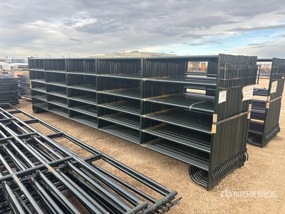 Quantity of (24) 2026 BYT PNL200 5 Ft 6 In High 6 Rail 20 Ft Panel dla bydła (Unused)