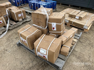 Quantity of (6) 2026 BYT ABTJK50 50T Air/Hydraulic Bottle Jack w/ Handle Varios, herramientas manuales (Unused)