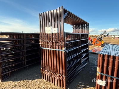Quantity of (20) 2026 BYT ALYFRMGTE102 10 ft x 8 ft Alley Frame Puerta de ganado (Unused)