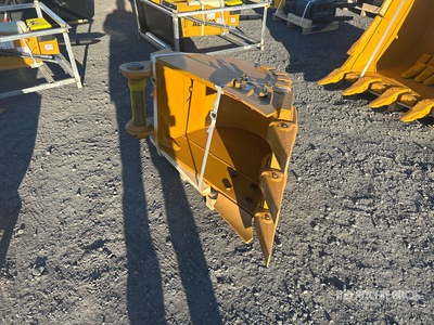 2026 AORLES ENB80 24 in Digging Excavator Bucket - Fits Cat 320 (Unused)