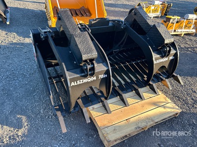 2026 AORLES ZMQ04 72 in Skeleton Skid Steer Grapple (Unused)