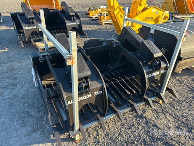 2026 AORLES ZMQ04 72 in Skeleton Skid Steer Grapple (Unused)