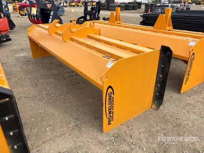 2026 Industrias America J12 12 ft Snow Pusher - Fits Wheel Loader