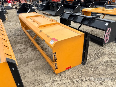 2026 Industrias America SP10D 120 in Skid Steer Snow Pusher (Unused)