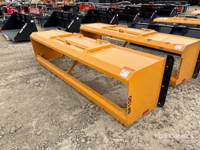 2026 Industrias America SP10D 120 in Skid Steer Snow Pusher (Unused)