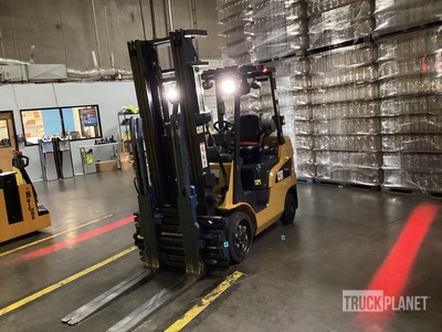 2021 Cat 2C5000 4400 lb Cushion Tire Forklift