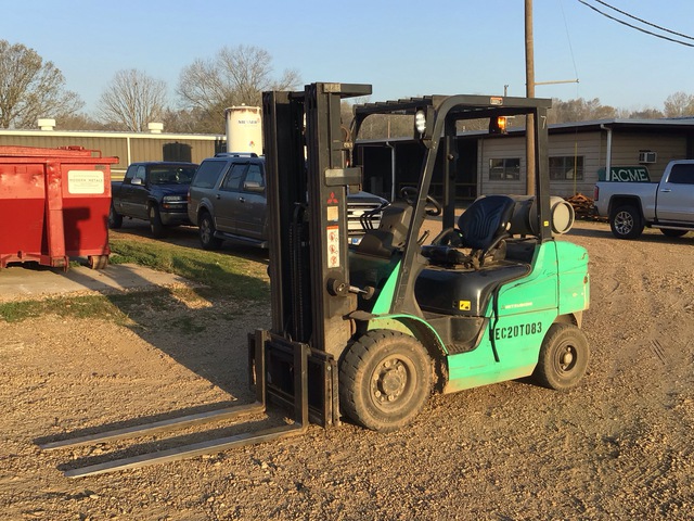 2020 Mitsubishi FG25N 4500 lb Pneumatic Tire Forklift
