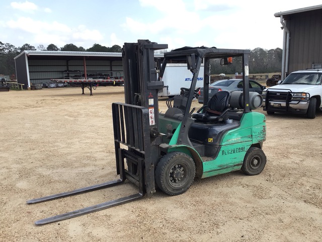 2020 Mitsubishi FG25N 4500 lb Pneumatic Tire Forklift