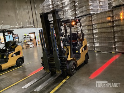 2021 Cat 2C5000 4400 lb Cushion Tire Forklift