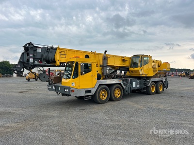 1997 Grove TMS750B 50 ton 8x4x4 Hydraulic Truck Crane