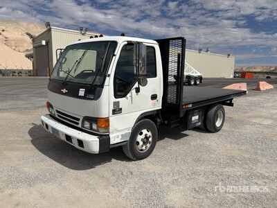 2002 Chevrolet W4500 4x2 Flatbed Dump Truck