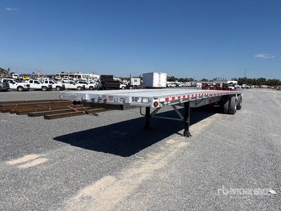 2005 Reitnouer 48 ft T/A Spread Axle Flatbed Trailer