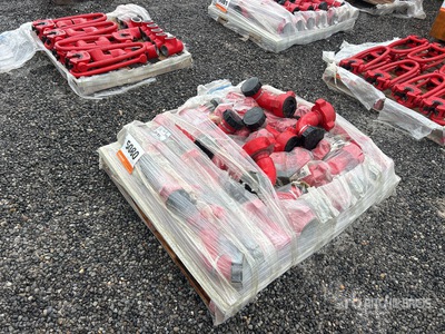 Quantity of (22) of 2-inch 15,000-pound hammer Nipples (Unused)