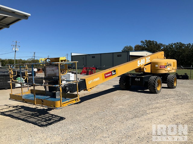 2019 Genie S80XC 4WD Diesel Telescopic Boom Lift