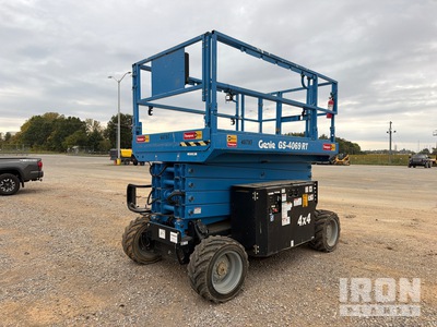 2021 Genie GS-4069 RT Dual Fuel 4x4 Scissor Lift