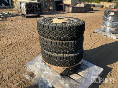 (4) Goodyear LT235/85R16 Tires w/Wheels