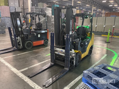 2022 Komatsu FG32SHT-16 5150 lb Cushion Tire Forklift