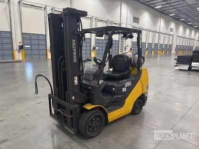 2022 Komatsu FG32SHT-16 5150 lb Cushion Tire Forklift