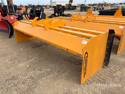 2026 Industrias America J12 12 ft Snow Pusher - Fits Wheel Loader (Unused)